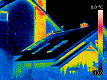 dach widziany kamer� termowizyjn�