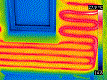 Termogram ogrzewania �ciennego