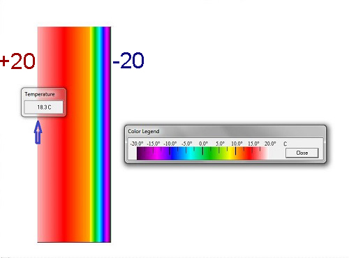 temperatura powierzchni �ciany